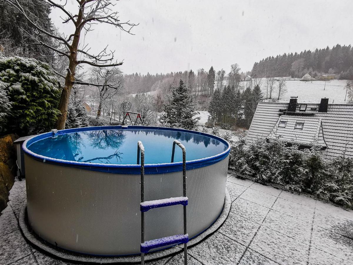 Ferienwohnung Tiede Marienberg Exterior foto